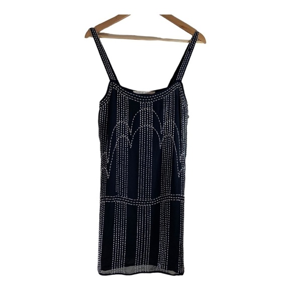 Susana Monaco Beaded Chiffon Tank Dress NWT - Picture 1 of 9